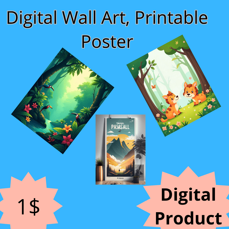 Printable Digital Poster